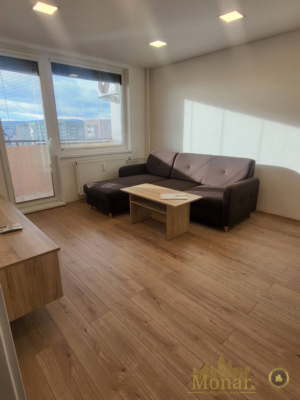 Na prenájom moderný 1,5-izbový byt s klimatizáciou blízko centra Košíc